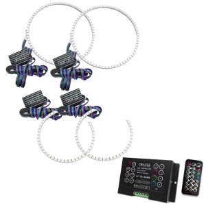 Dodge Ram Headlight Halo Kit - ORACLE Lighting - ColorSHIFT w/ 2.0 Controller - `02-`05